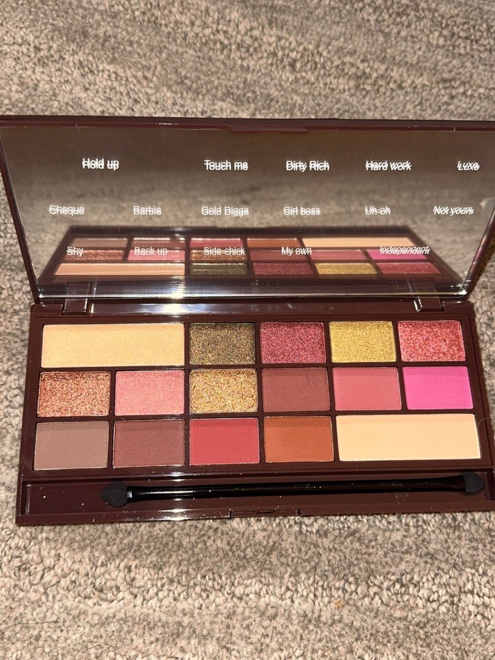 Revolution Chocolate Rose Gold Eyeshadow Palette
